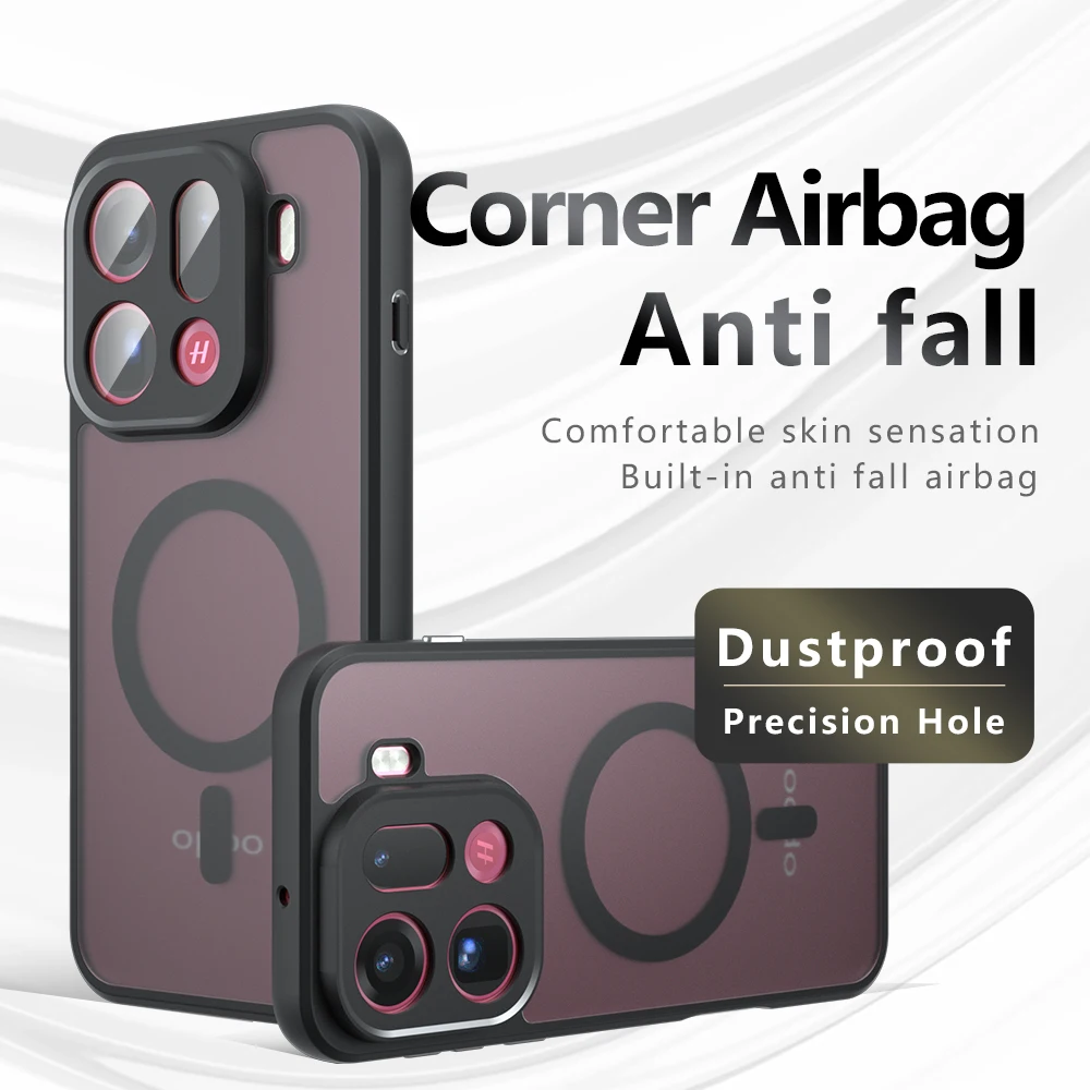 Case For OPPO Find X9 Pro Shoc - Matte Hard Pc Back Case recension och pris