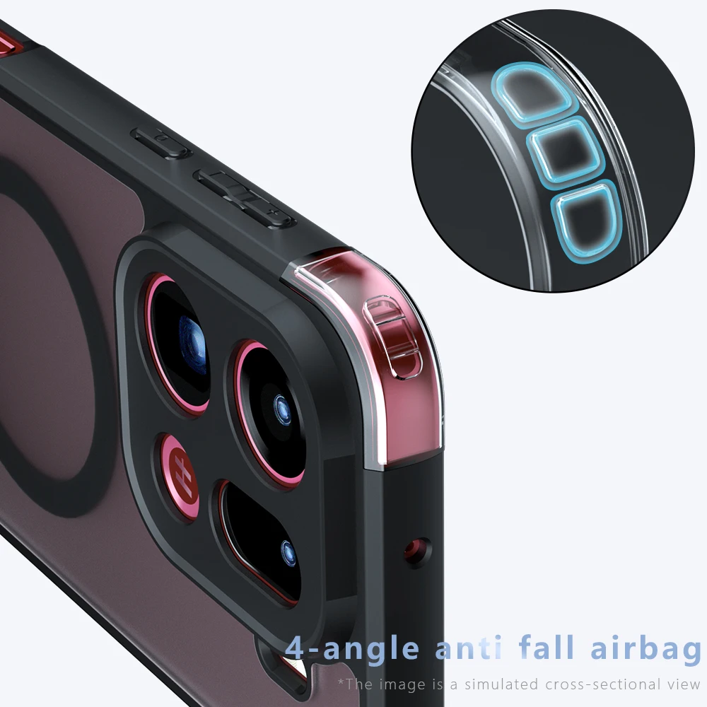 Case For OPPO Find X9 Pro Shoc - Matte Hard Pc Back Case recension och pris
